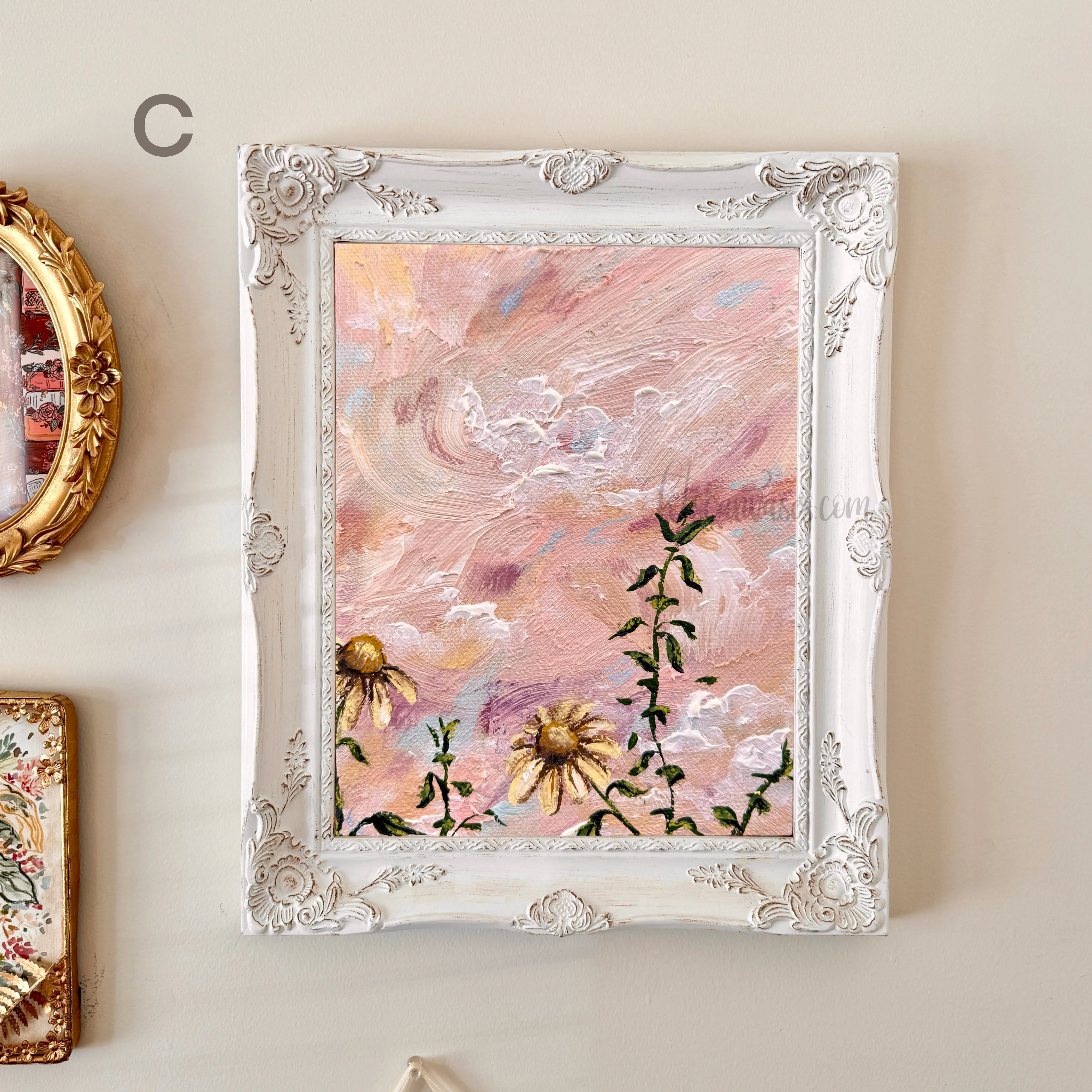 Abstract Garden Art Print Set
