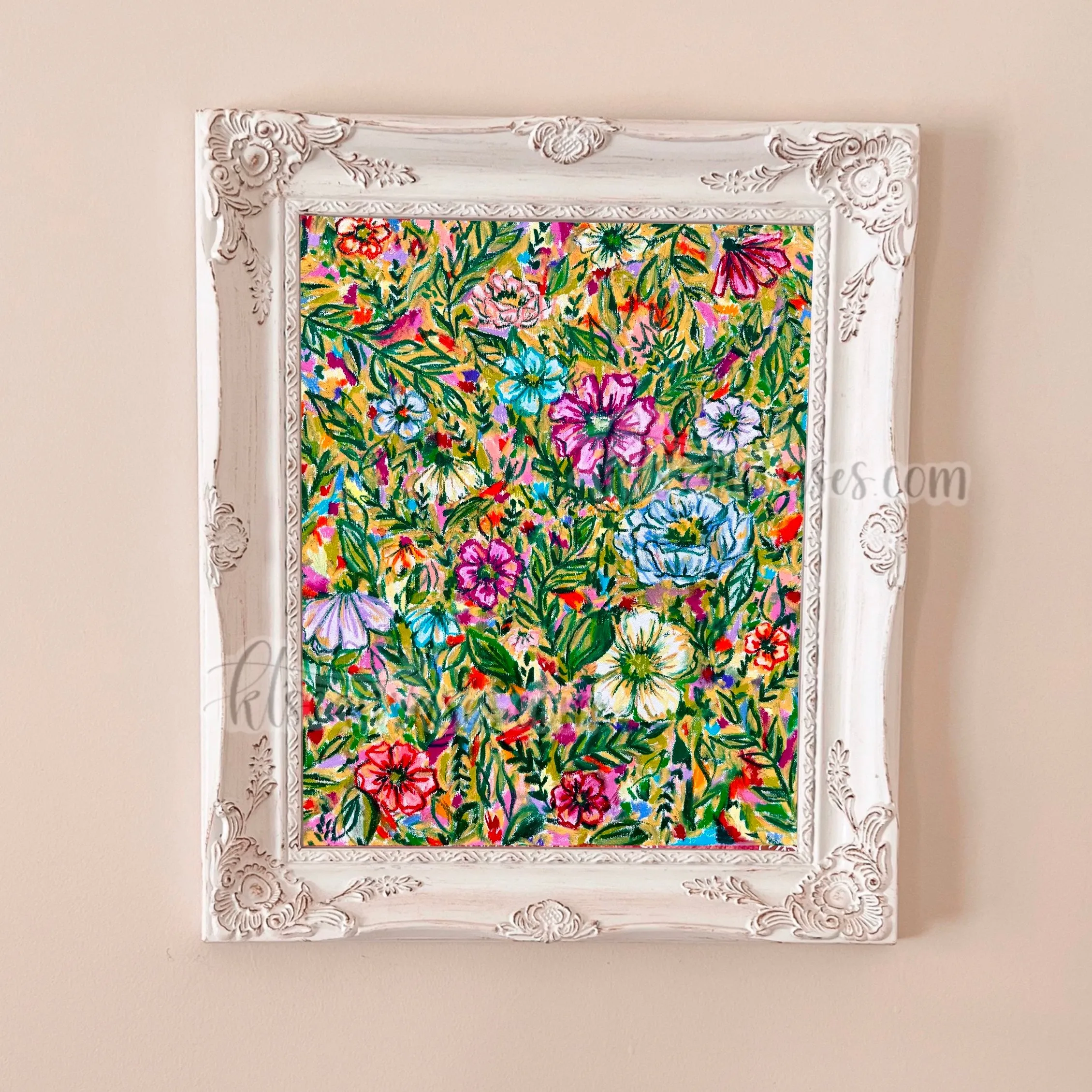 Abstract Garden Art Print