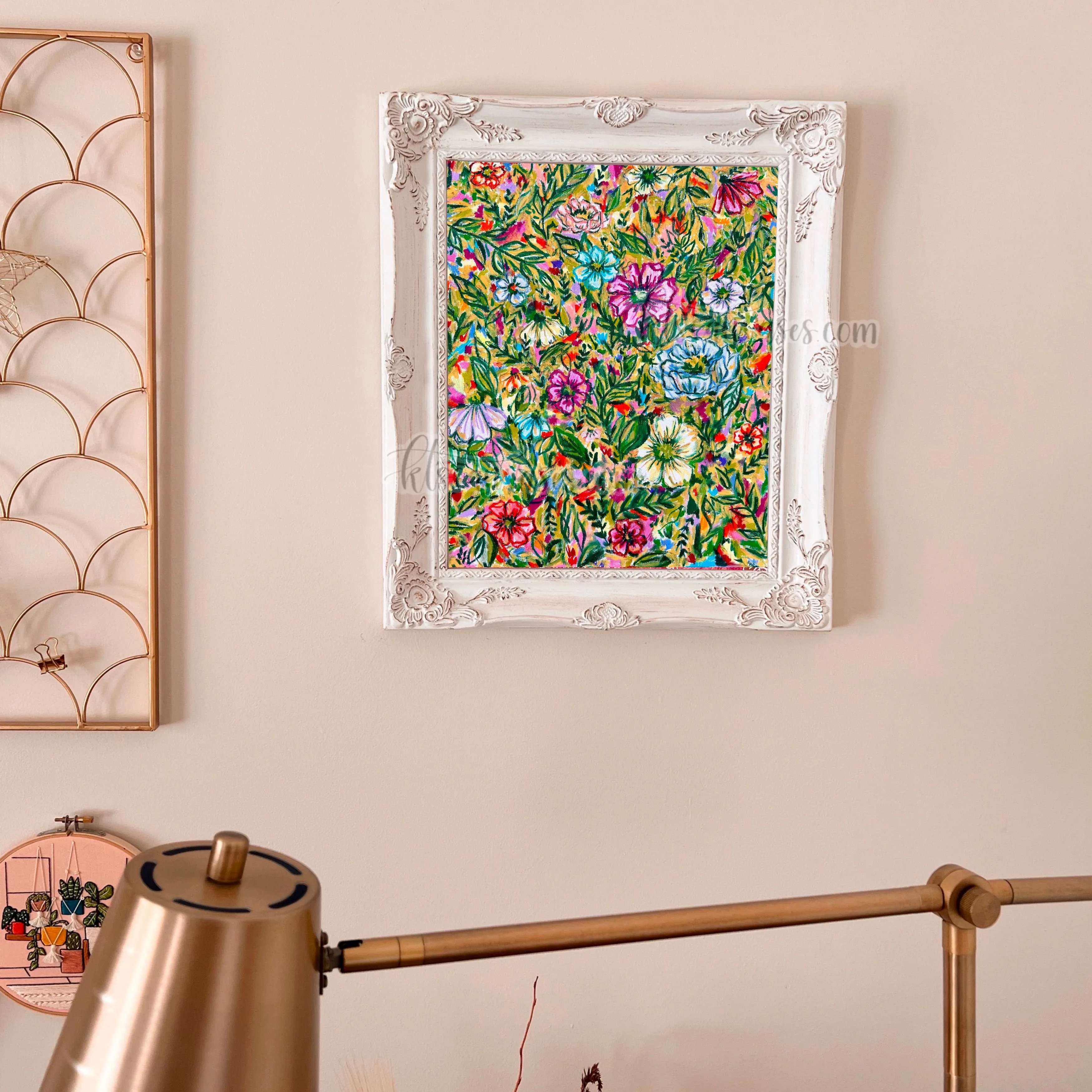 Abstract Garden Art Print