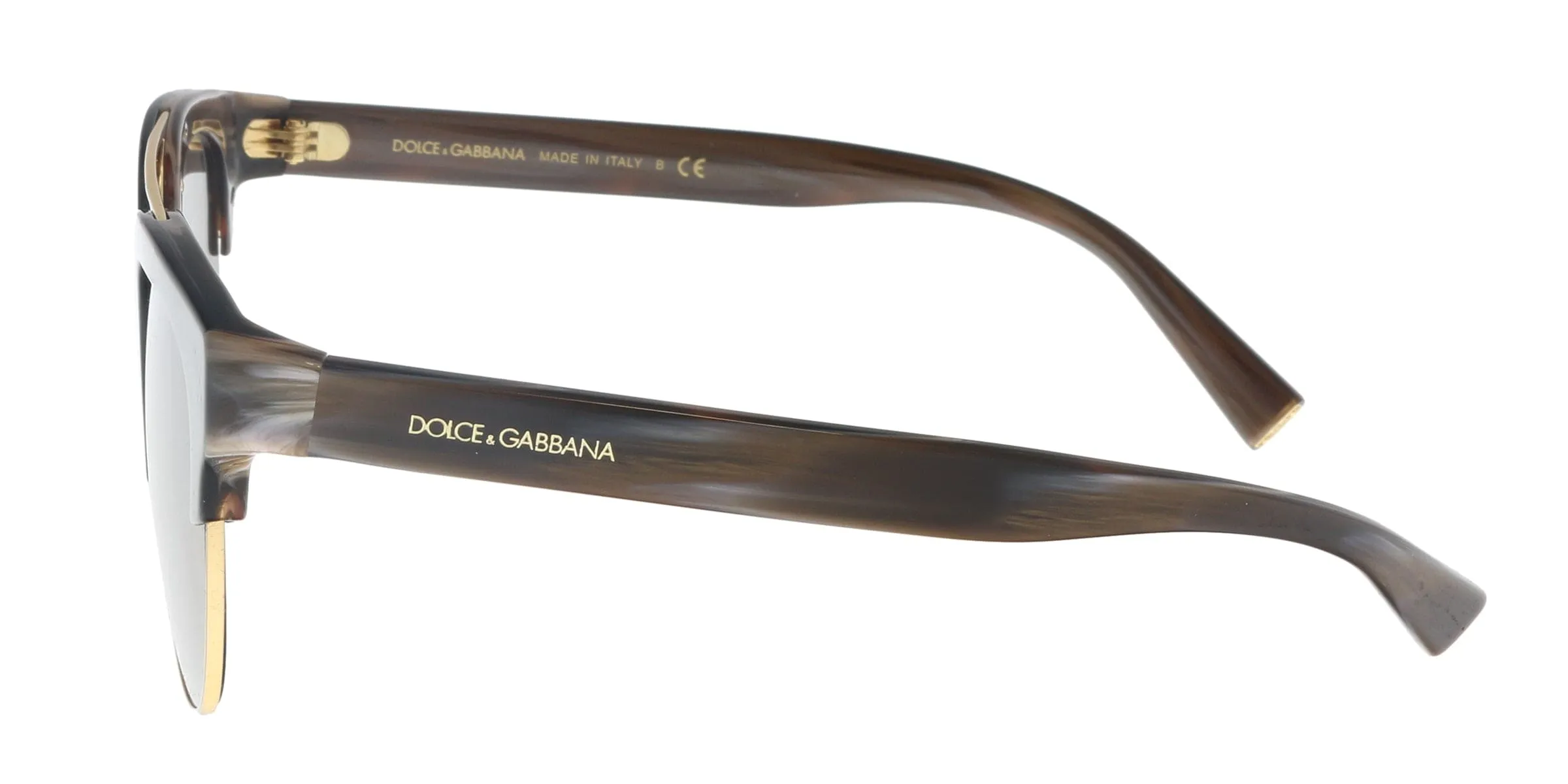 Dolce & Gabbana DG4317 31578G Black Gradient Square Sunglasses