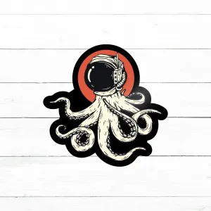 Octopus Sticker | Waterproof Vinyl Decal | 3in