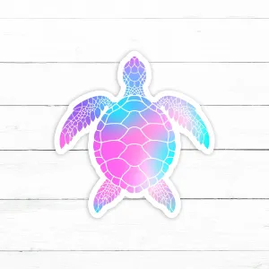 Sea Turtle Sticker | Waterproof Vinyl Decal | 3in