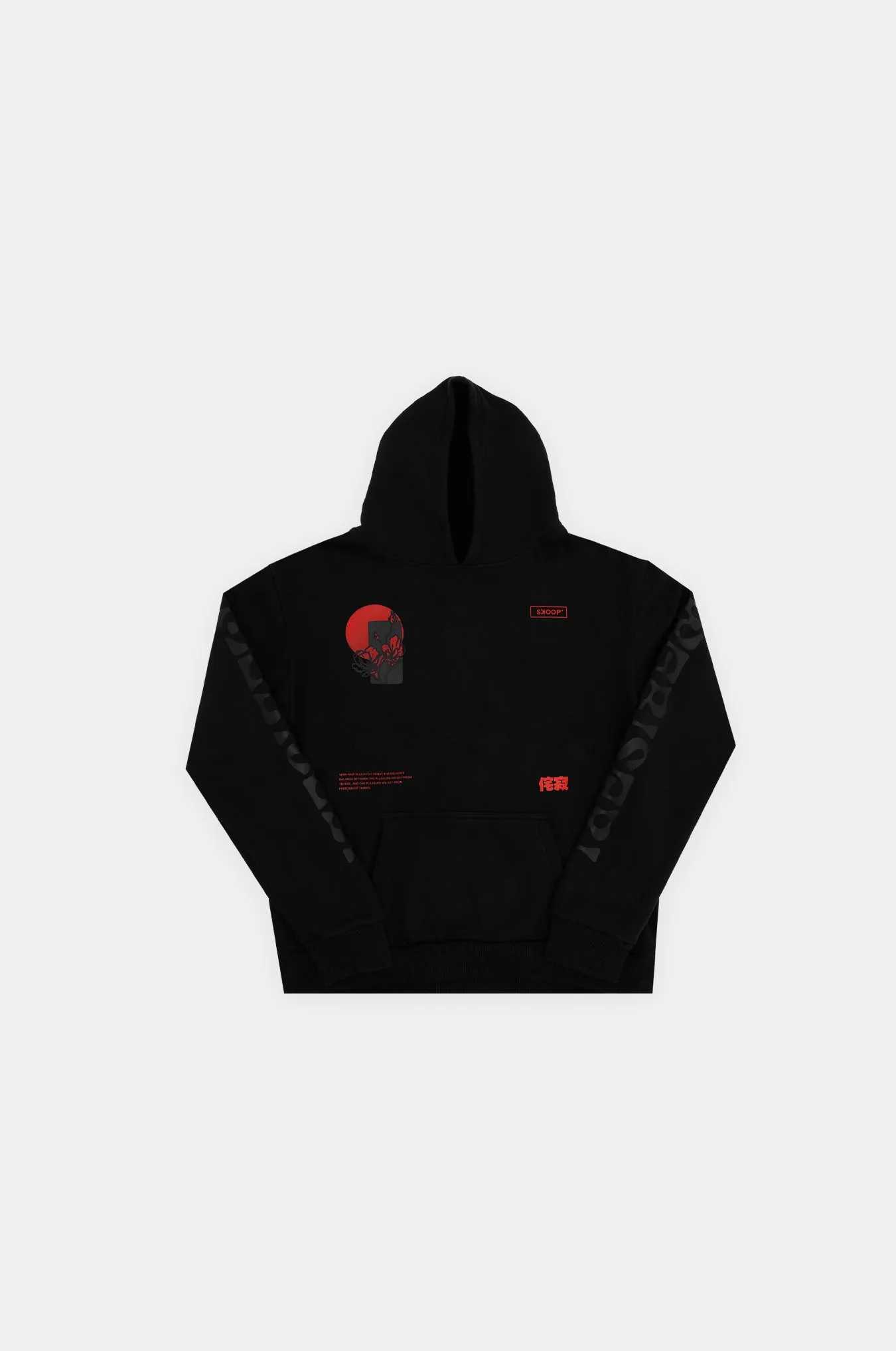 SKOOP® Wabi Sabi Hoodie Black