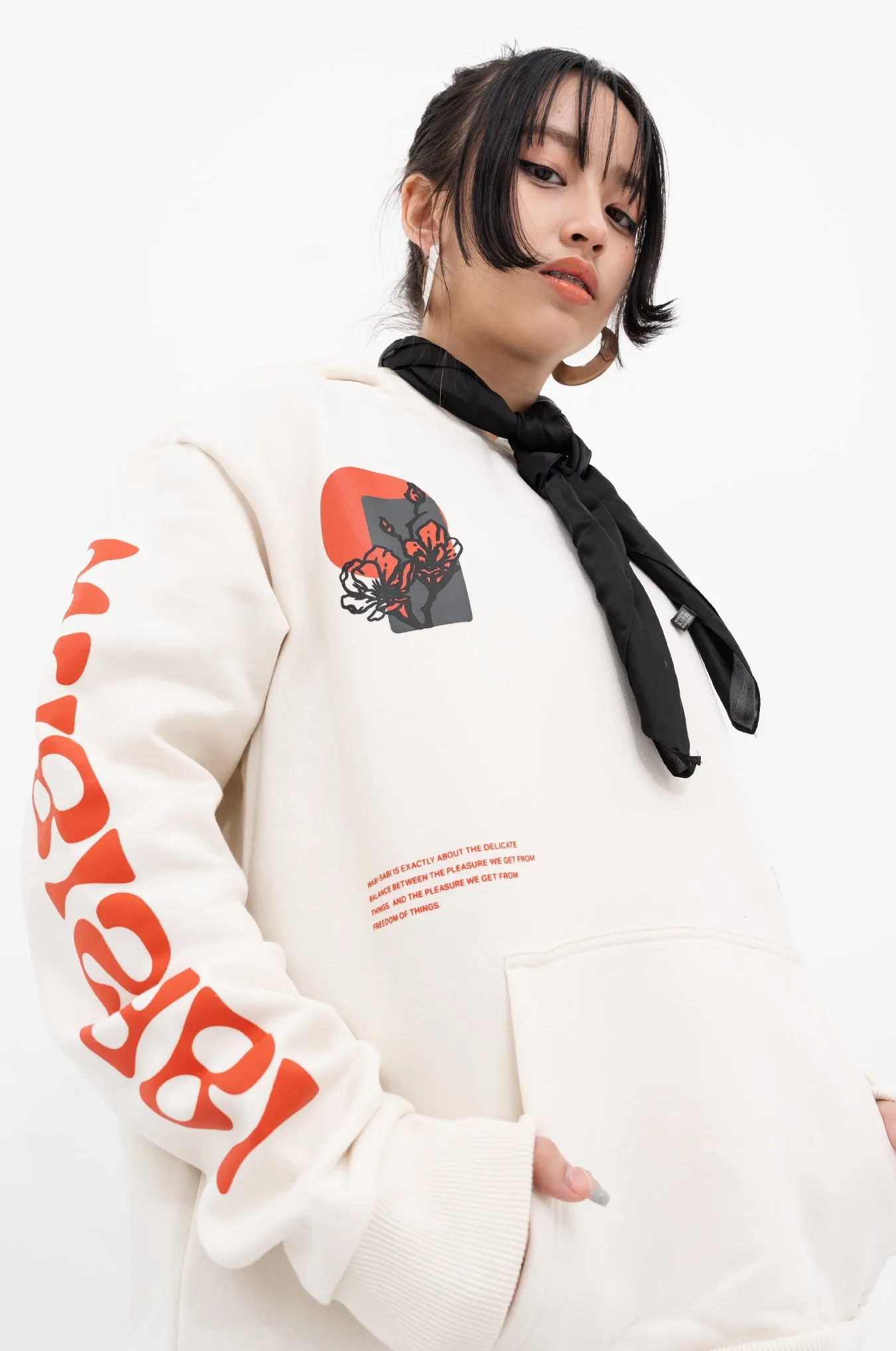 SKOOP® Wabi Sabi Hoodie Cream