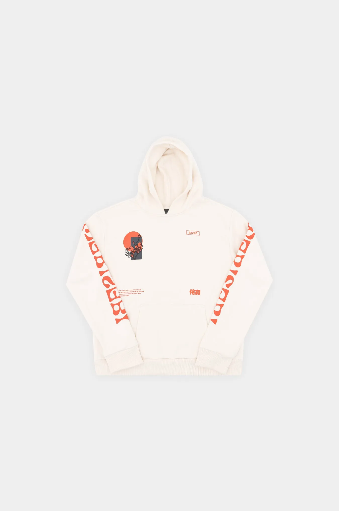 SKOOP® Wabi Sabi Hoodie Cream