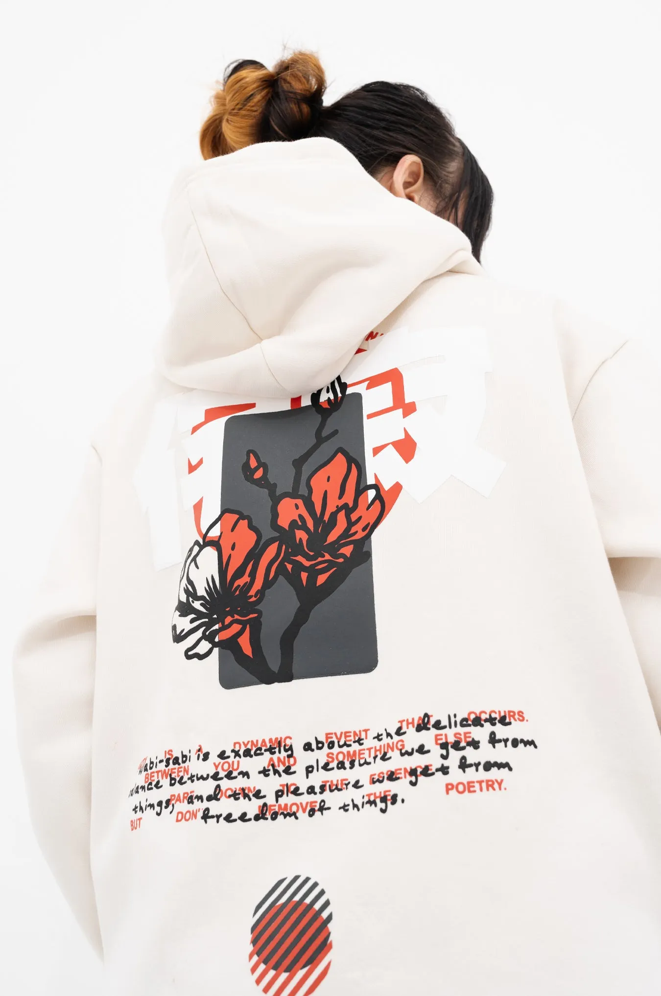 SKOOP® Wabi Sabi Hoodie Cream