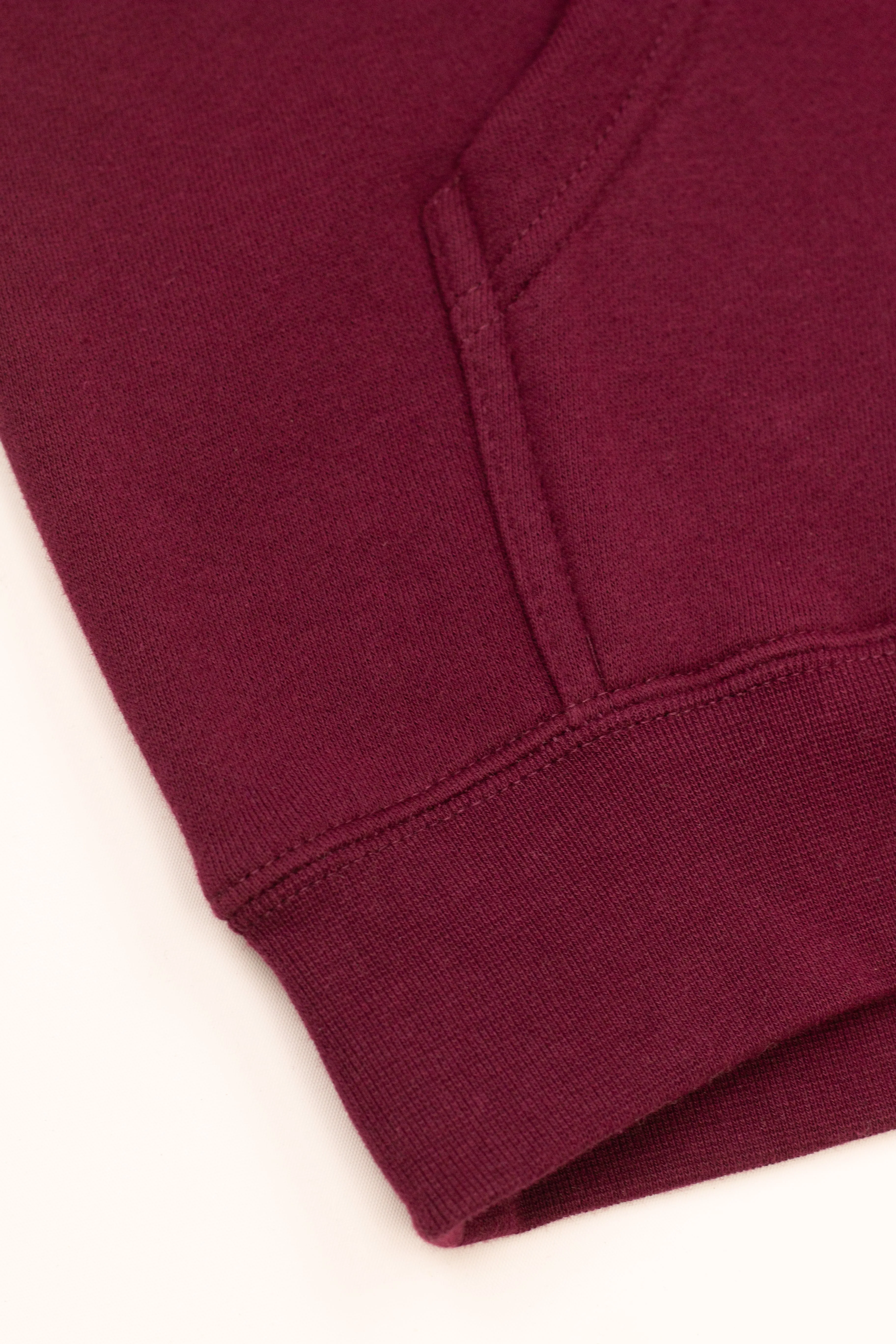 TED SHED HOODIE MAROON